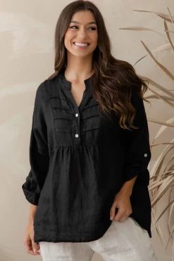 Sale Krista Top - Black - IC19 Shirts & Tops