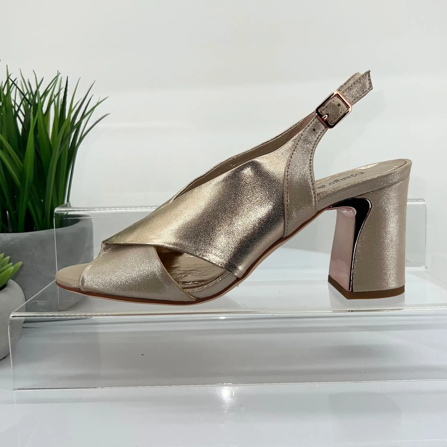 Clearance KRUZ Heels - Nude - DJ9 Heels