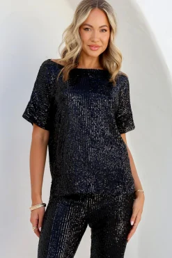 Online La Serata Top - Black - FA12 Shirts & Tops