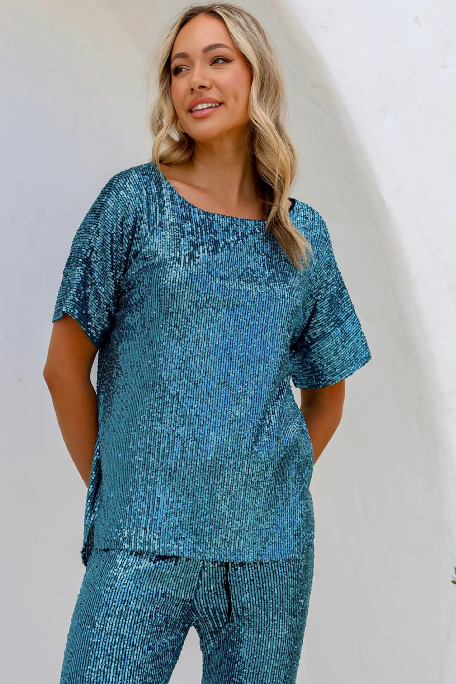 Sale La Serata Top - Emerald - FA12 Shirts & Tops