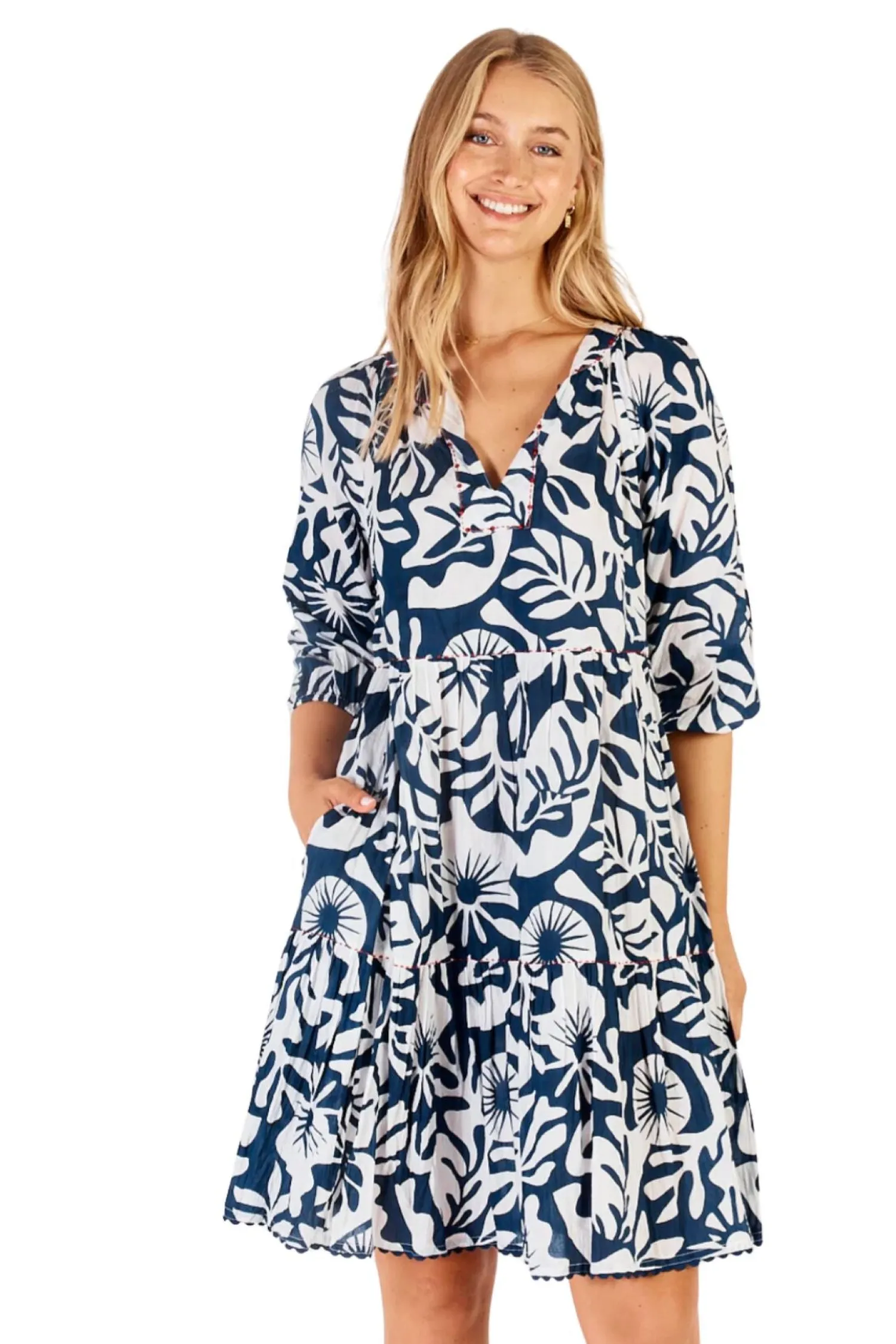 Best Laiken Dress - White - LL13 Dresses