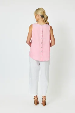 Hot Lara Wide Leg Linen Pants - White - GS5 Linen Lovers|Ladies Pants