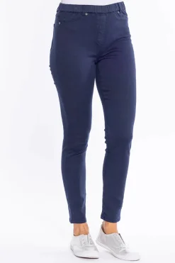 Best Linda Pull On Pant - Navy - CL10 Ladies Pants