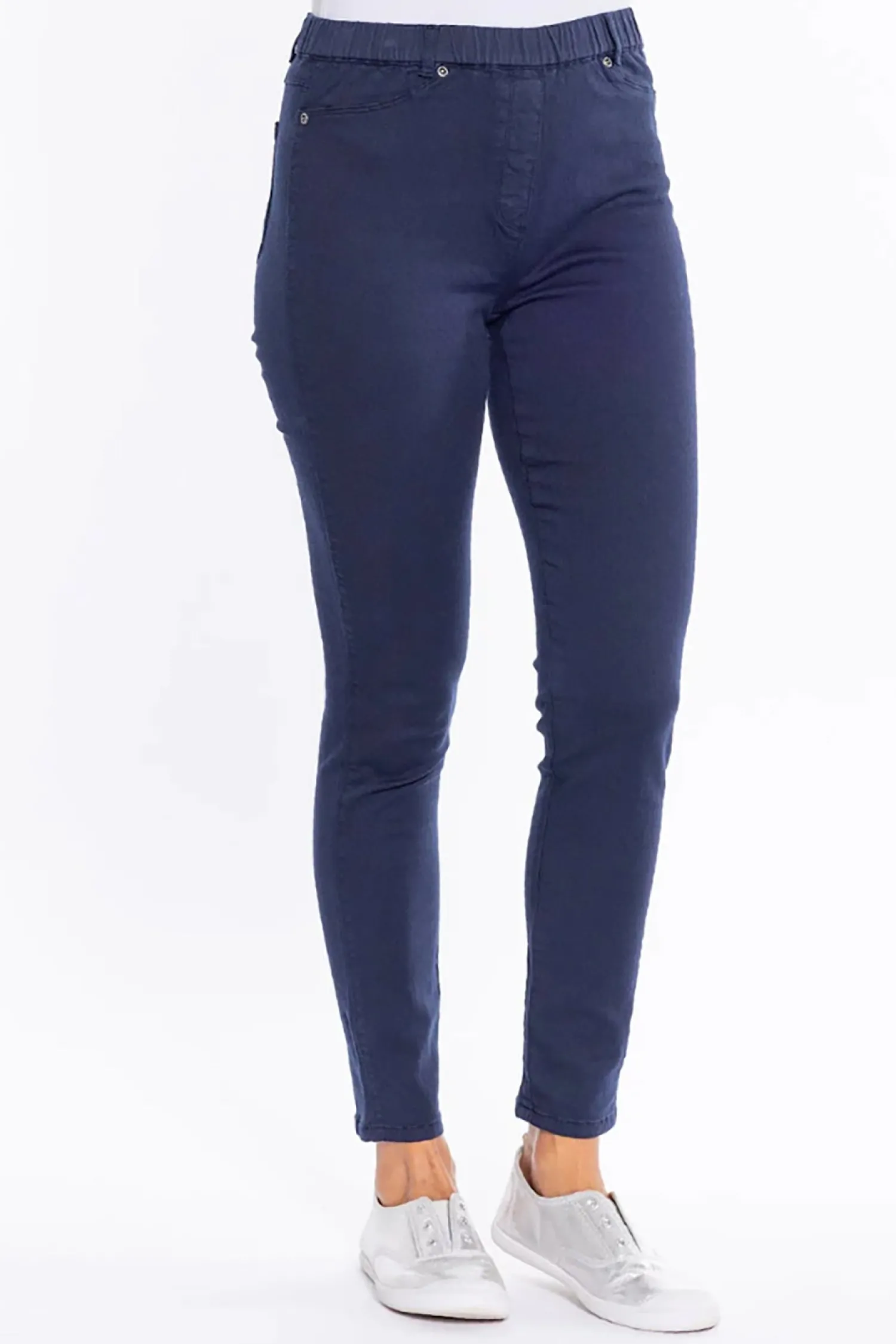 Best Linda Pull On Pant - Navy - CL10 Ladies Pants