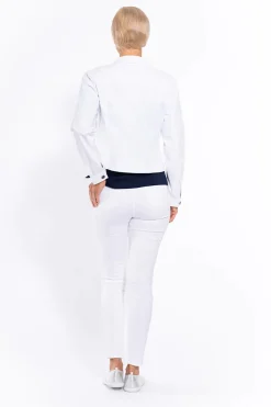 Best Linda Pull On Pant - White - CL10 Ladies Pants
