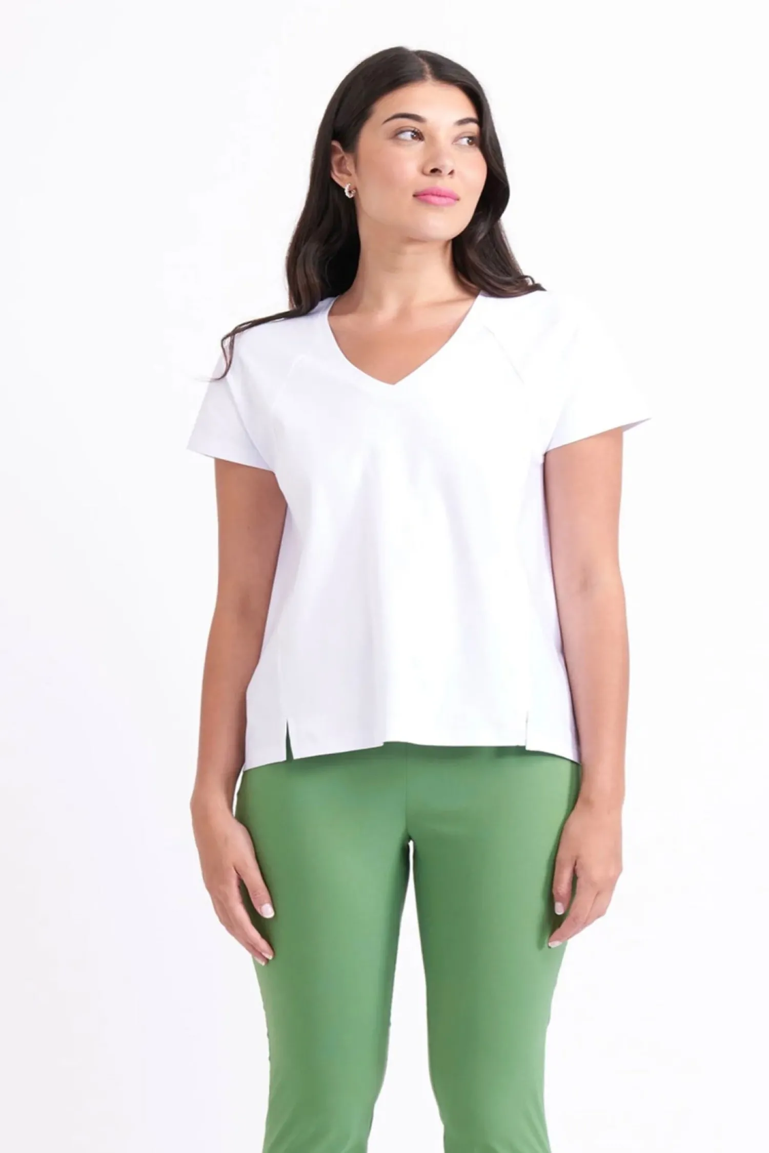 Best Line Em Up Top - White - F1 Shirts & Tops