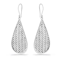 New Lovina Silver Earrings - Silver - NS3 Jewellery