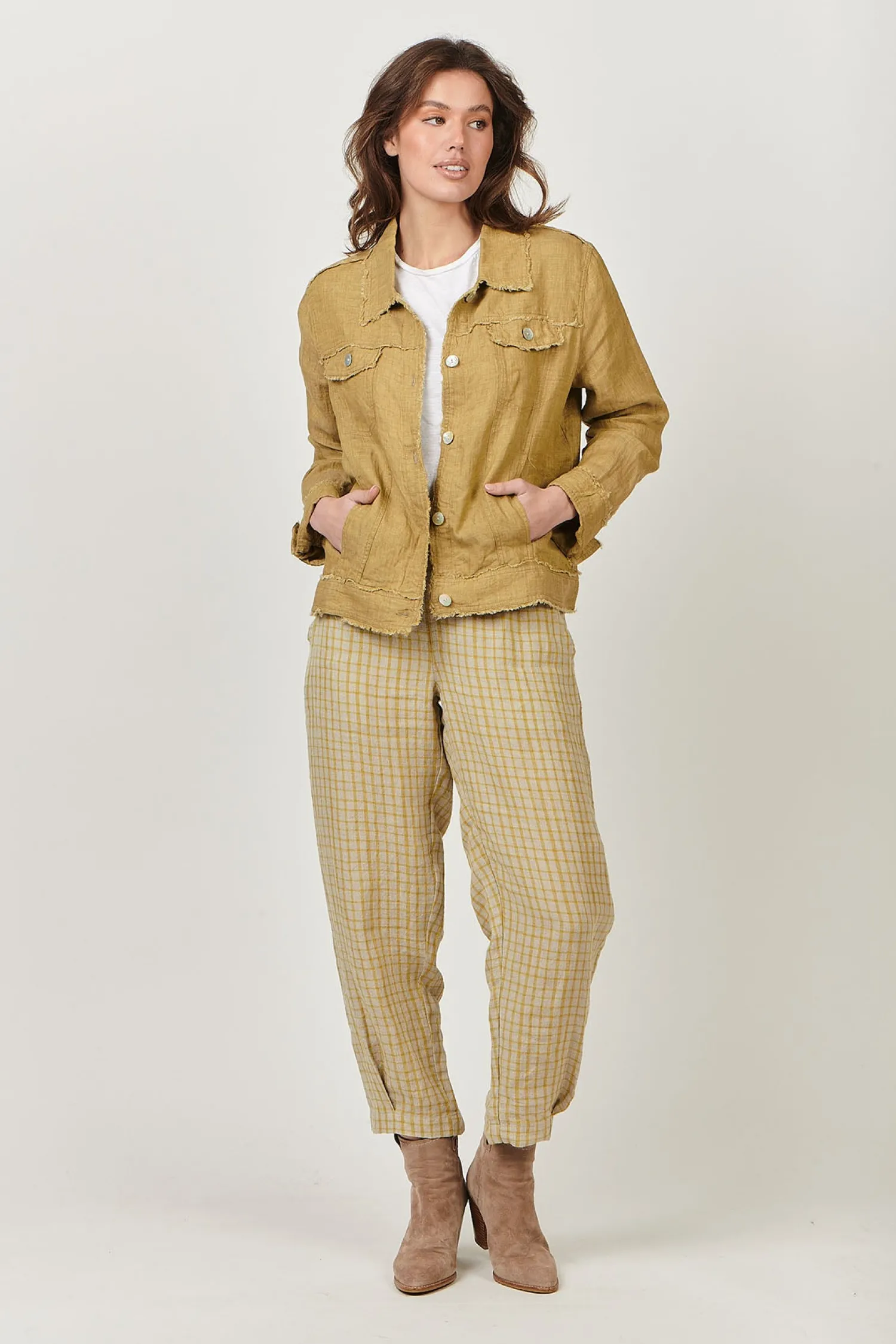 Sale Lucy Jacket - Peridot - OJ8 Coats & Jackets
