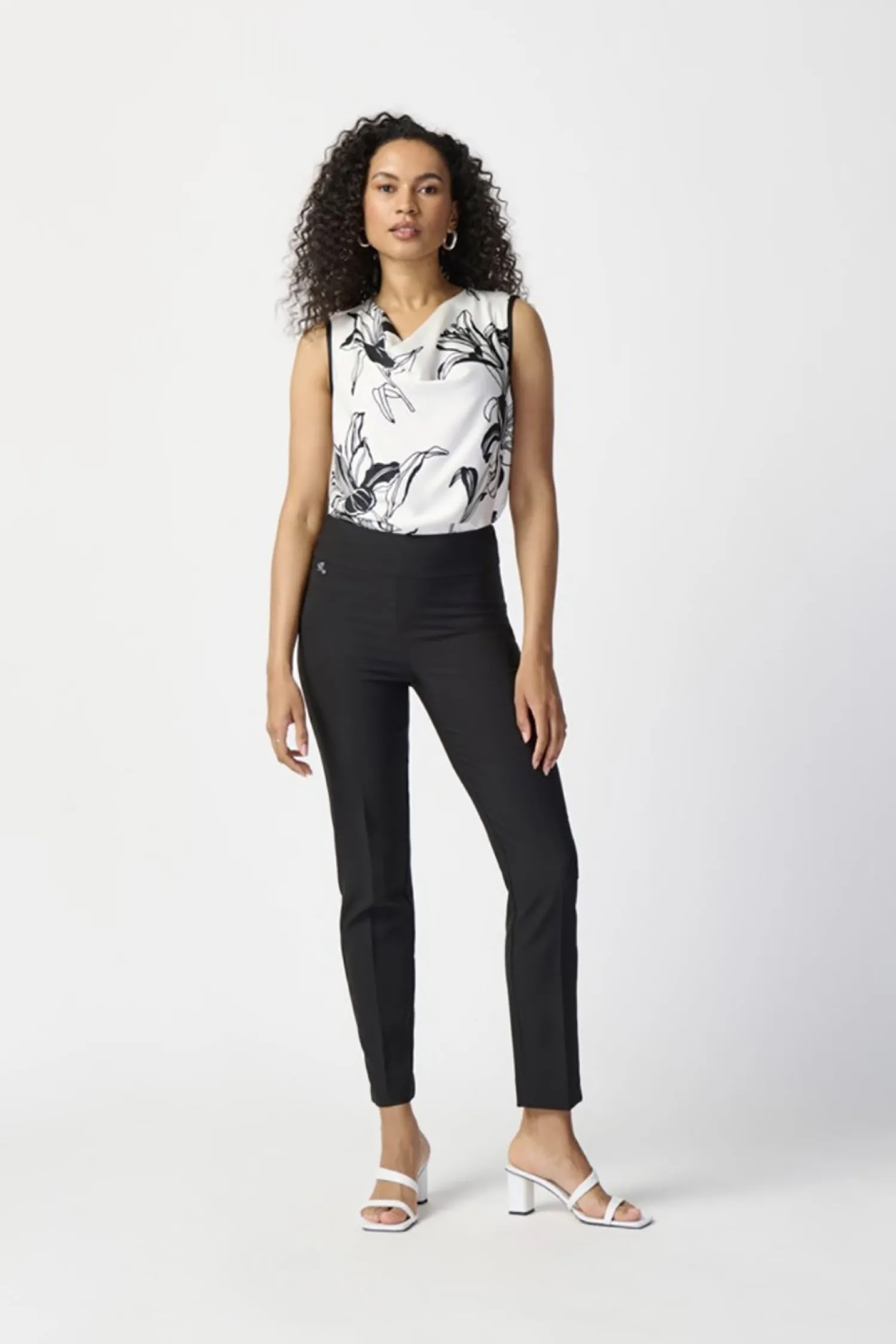 New Lux Twill Pant - Black - JR15 Ladies Pants