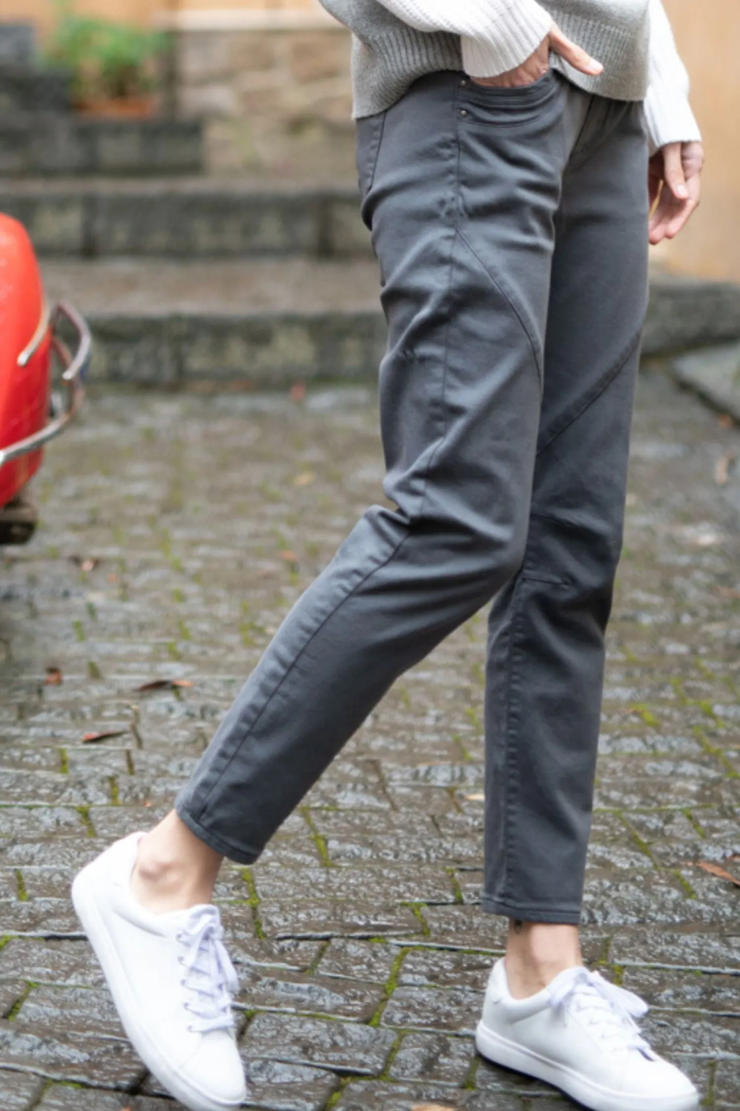Outlet Margo Jogger - Black Sand - MN5 Women Women's Jeans
