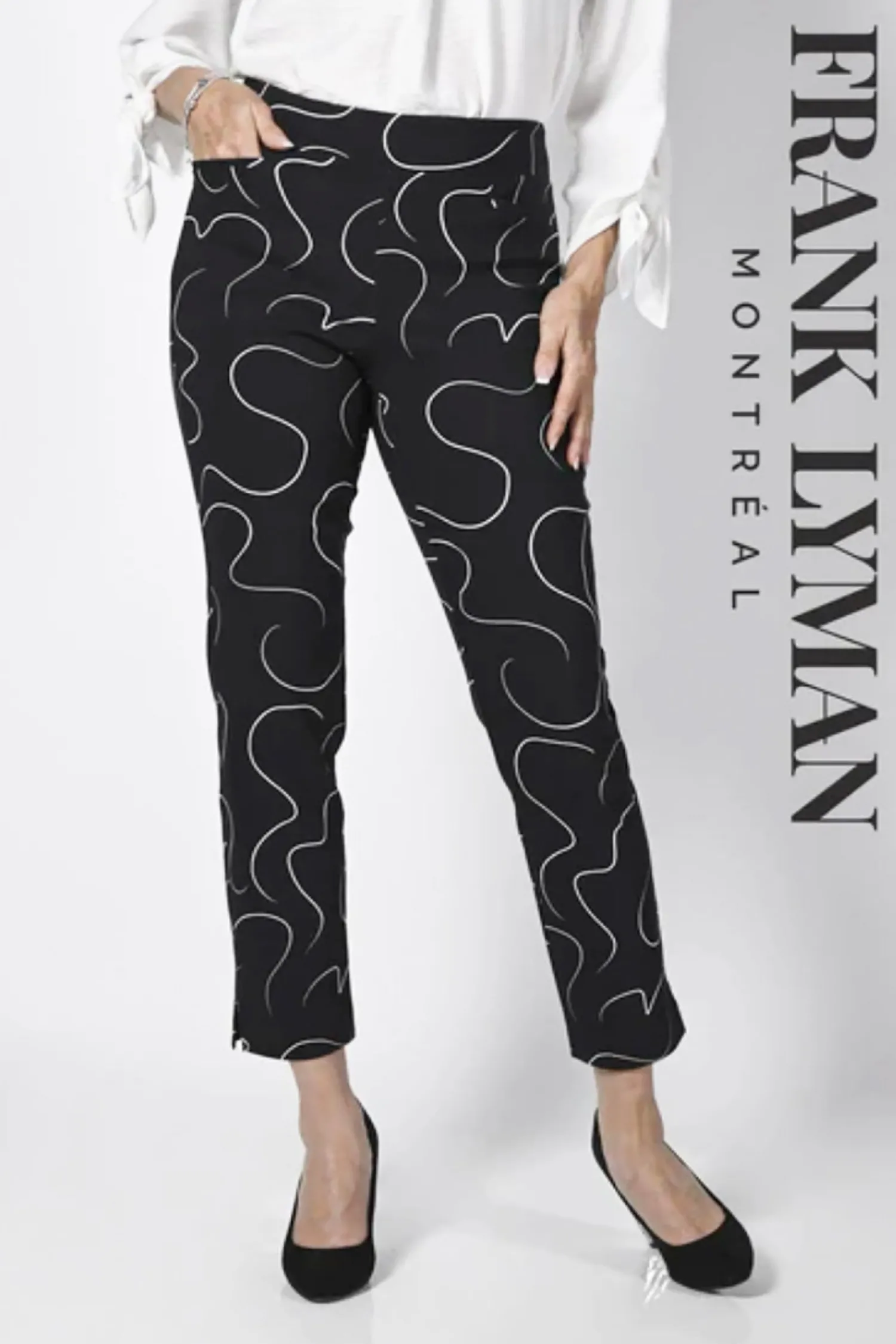 Outlet Monique Pant | Black Ladies Pants