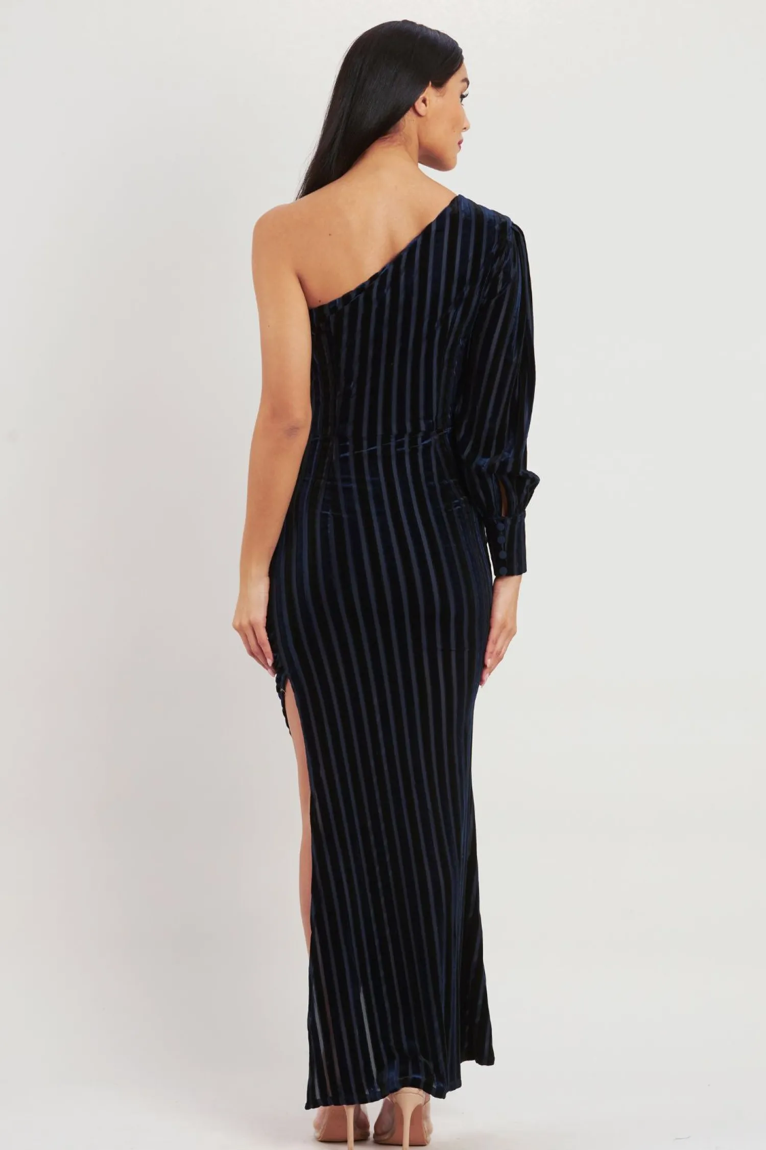 Discount Navy Addison Maxi - ROM3 Weddings & Events