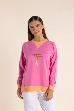 Naya Zip Sweat - Fizzy Pink - TT54 Activewear