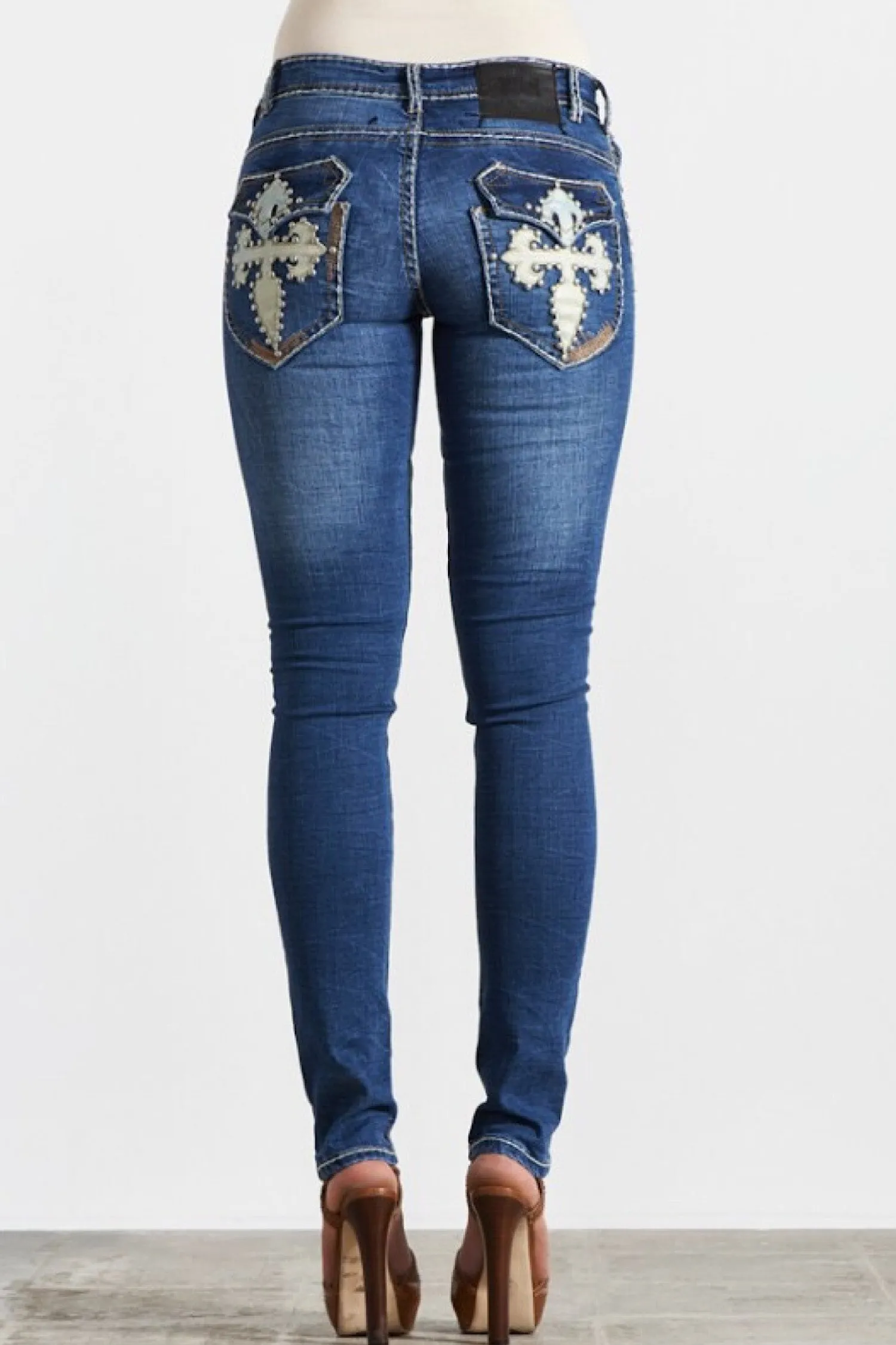Nottingham Denim Jeans - BLUE - NLJ13 Women Women's Jeans