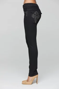 Discount Nottingham Studded Jeans - Black - NLJ13 Women Women's Jeans