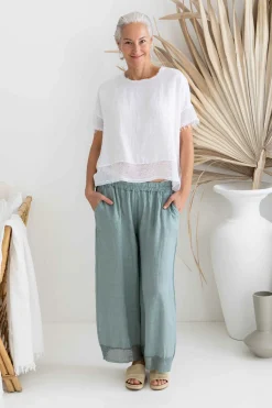 Hot Paneta Pant - Blue - IC28 Ladies Pants