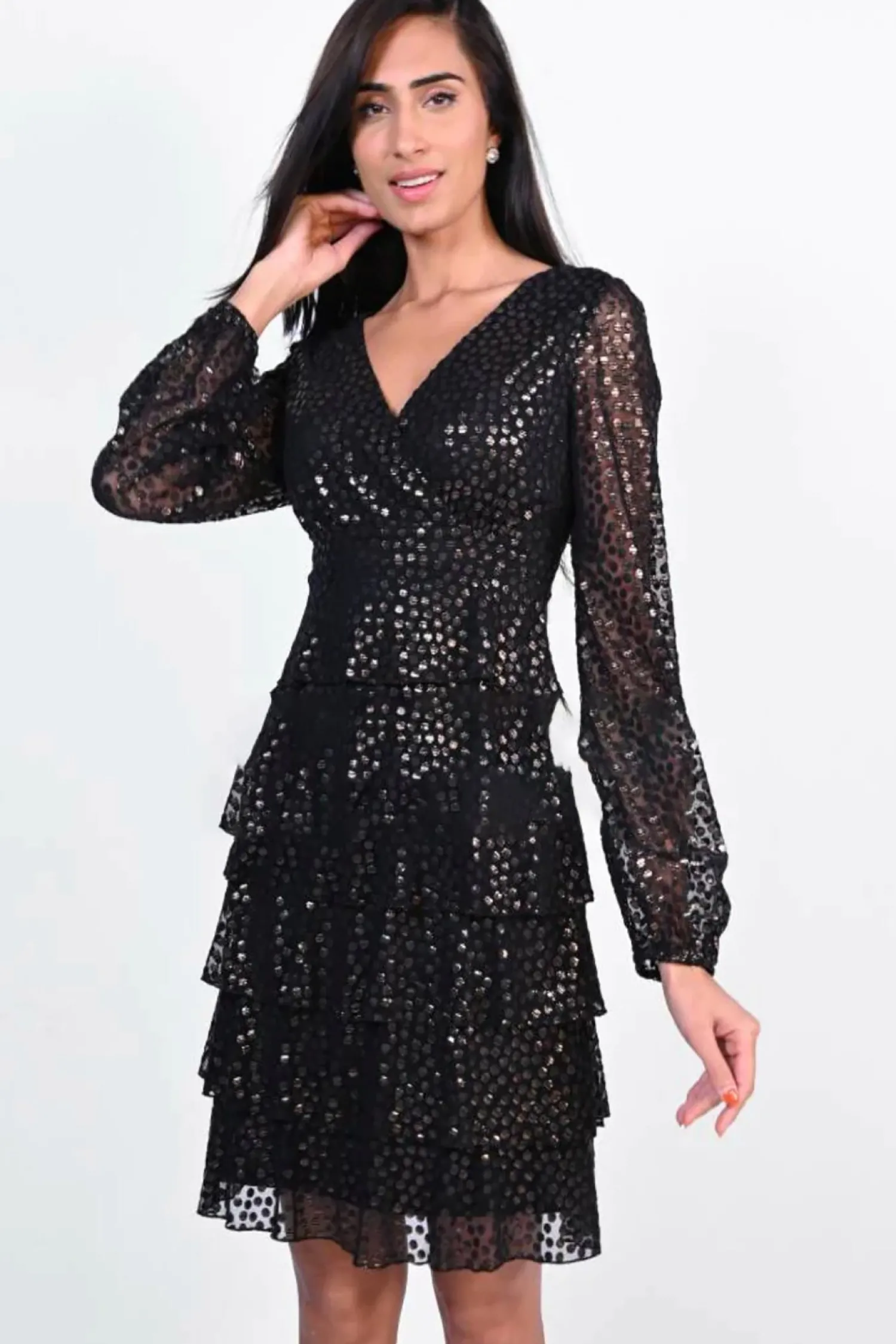 Outlet Portside Ruffle Dress - FL134 Weddings & Events|Dresses