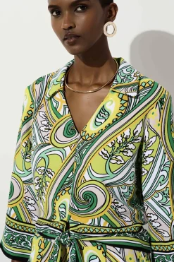 New Printed Top -Vanilla Multi - JR8 Shirts & Tops