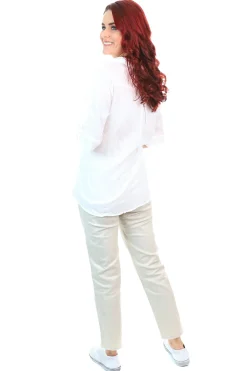 Sale Pull On 7/8 Jean - Beige - CL5 Women Women's Jeans