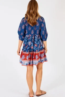 Online Raine Dress - Navy - LL15 Dresses
