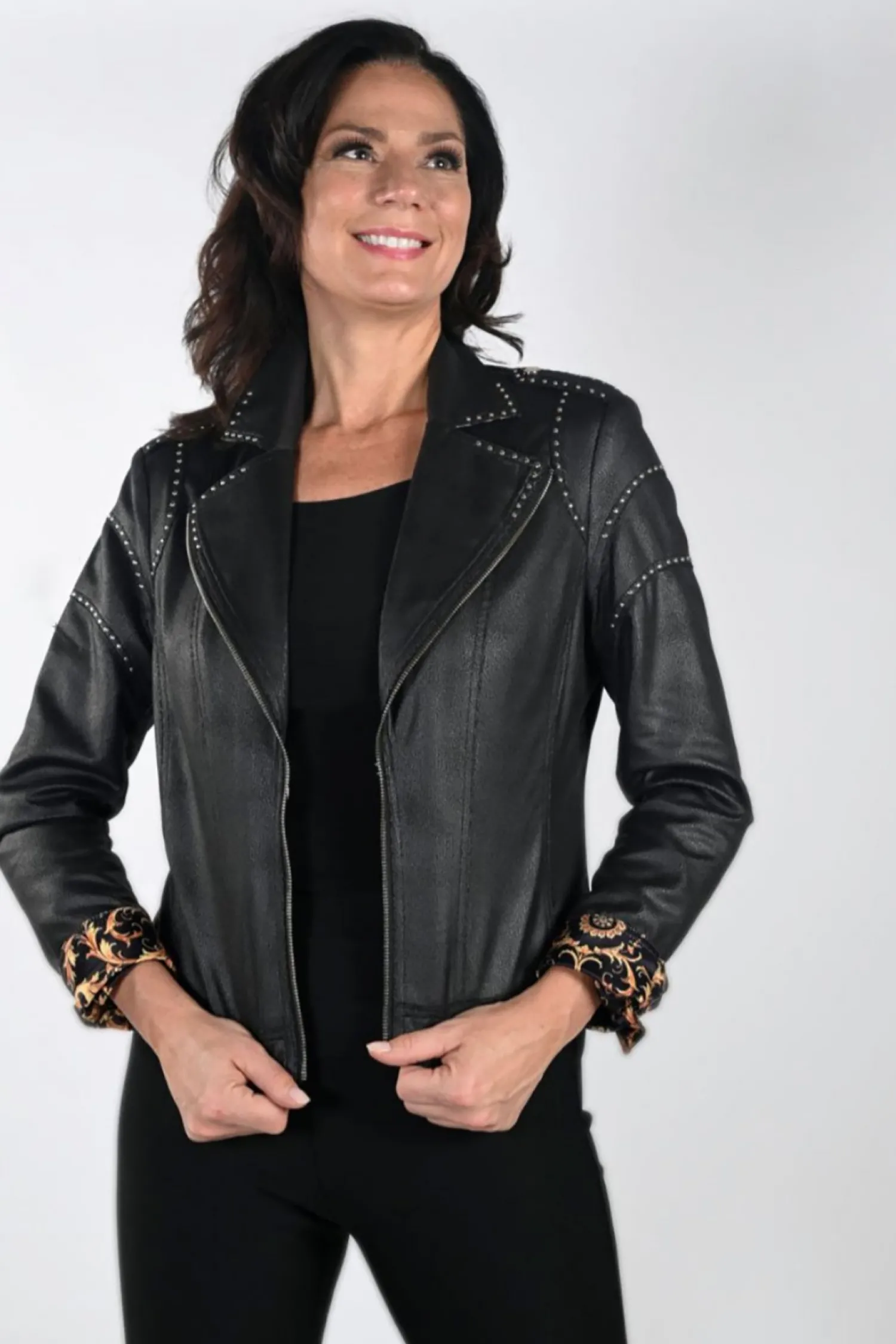 Online Rizzo Black Jacket - FL30 Coats & Jackets