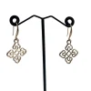 Roman Filigree Hook Earrings - Rose Gold - AD26 Jewellery