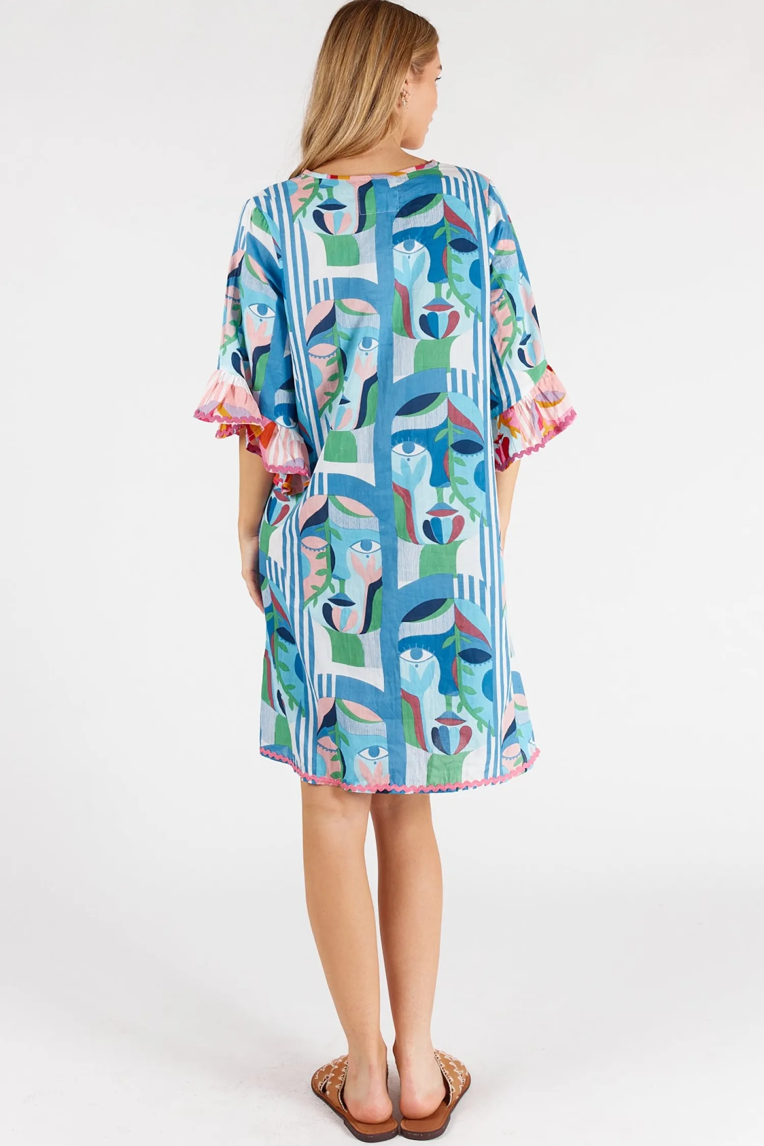 New Rosalie Dress - Sky - LL35 Dresses