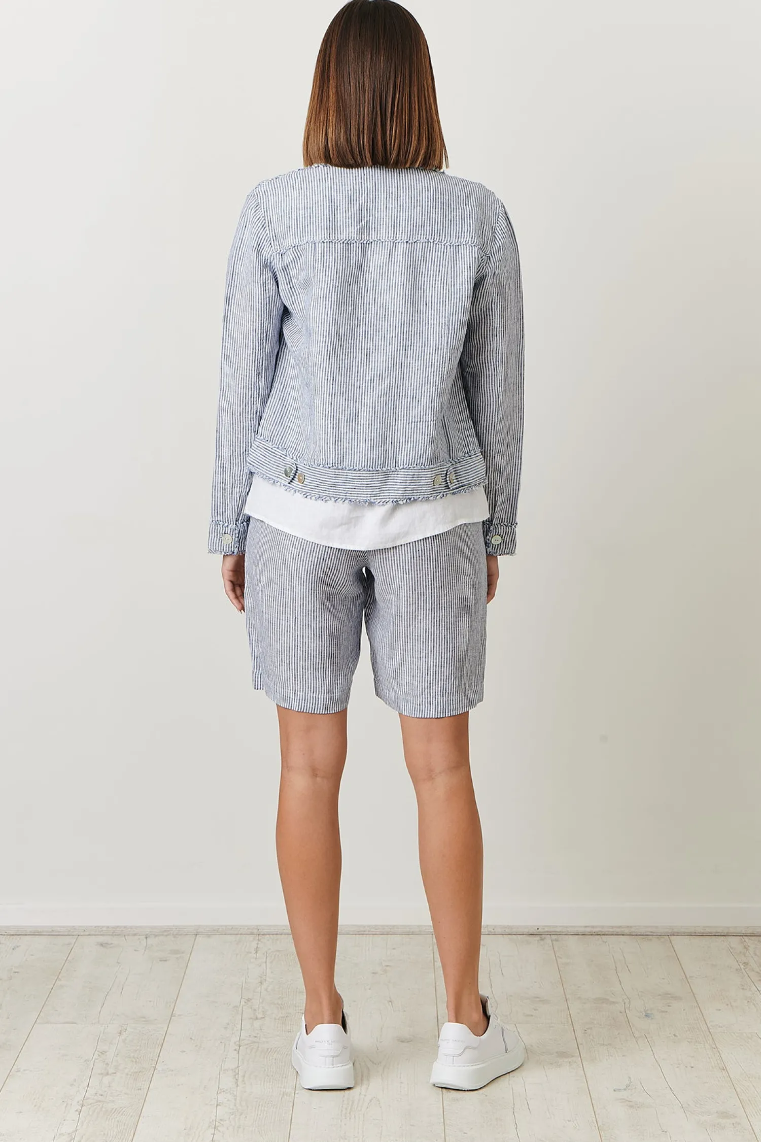 Discount Sail Linen Button Jacket - OJ30 Coats & Jackets