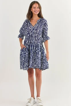 Outlet Shelly Cotton Dress - Freshwater Pearl - N2 Dresses