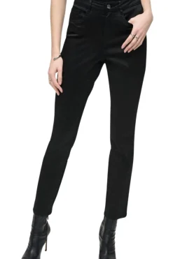 Hot Shimmer Foil Pant - Black - JR18 Ladies Pants