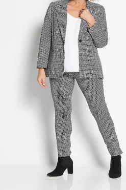 Outlet Simple Print Pant - Signature - PH20 Ladies Pants