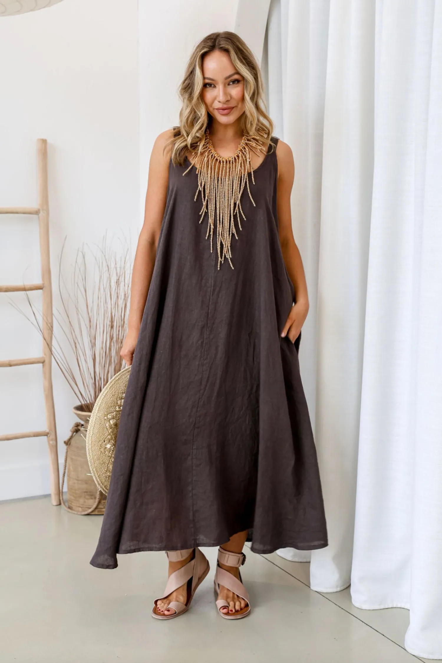 Clearance Sole Dress - Chocolate - FA11 Dresses