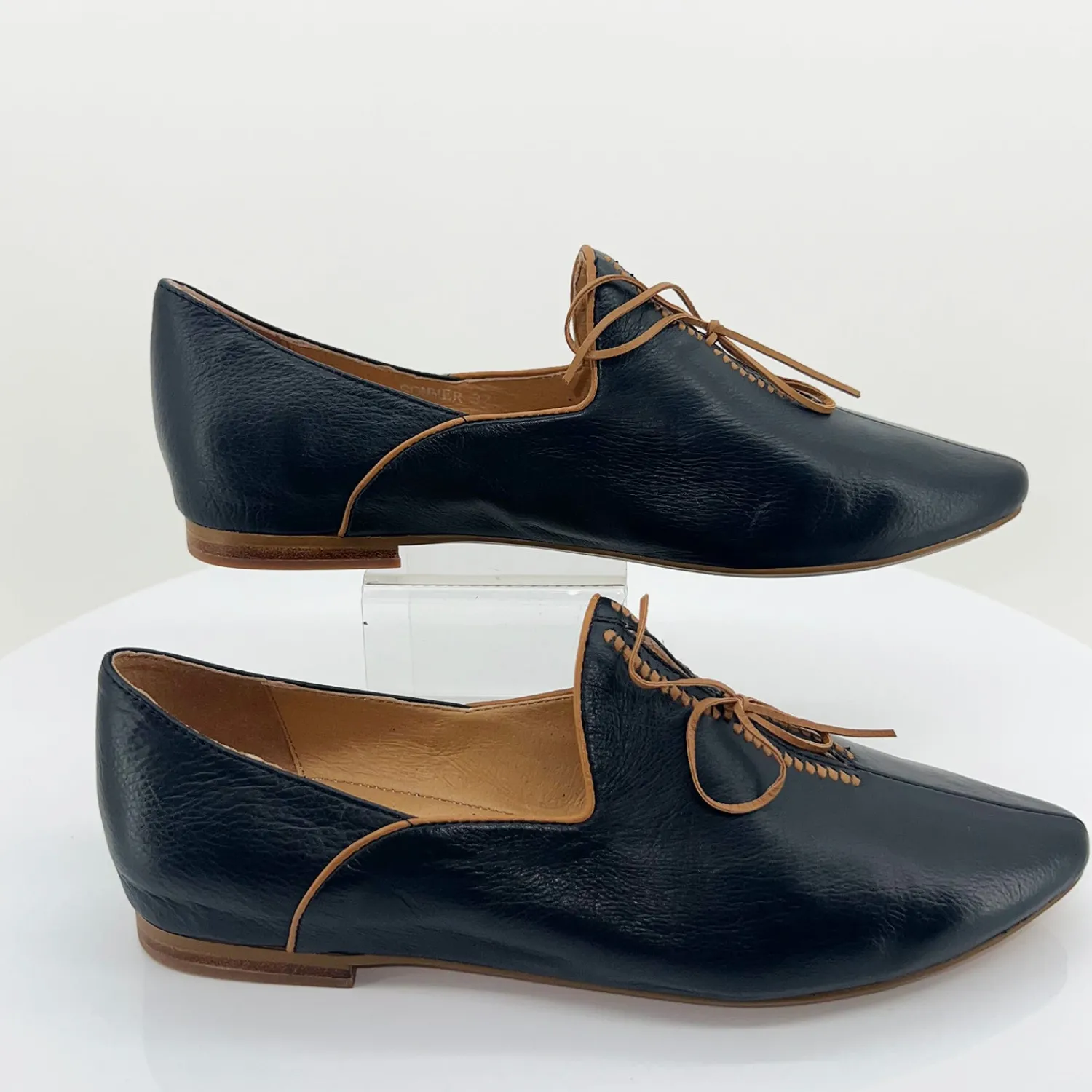 Outlet Sommer Flats - Navy & Tan - TE12 Flats