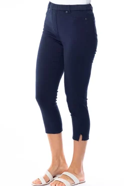 New Stretch Capri Jeggings - Navy - CL2 Ladies Pants