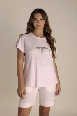 Best Tia T-Shirt - Pale Pink - TT1 Shirts & Tops