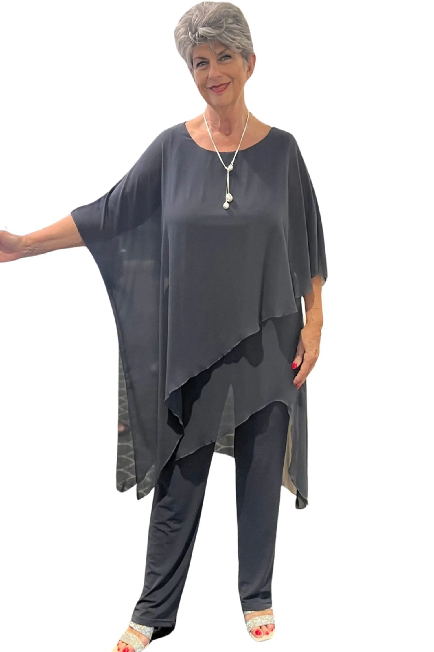 Hot Tilly Jumpsuit - Charcoal - SIS1 Jumpsuits|Weddings & Events