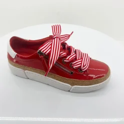 Outlet Torayne Red & White Sneaker - DJ40 Casual Shoes|Sneakers