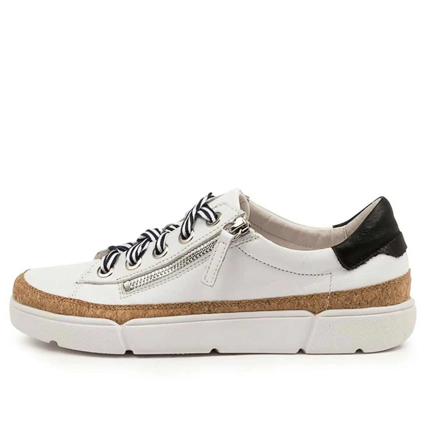 Torayne White Black Sneaker | DJ40 Casual Shoes|Sneakers