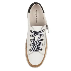 Torayne White Black Sneaker | DJ40 Casual Shoes|Sneakers