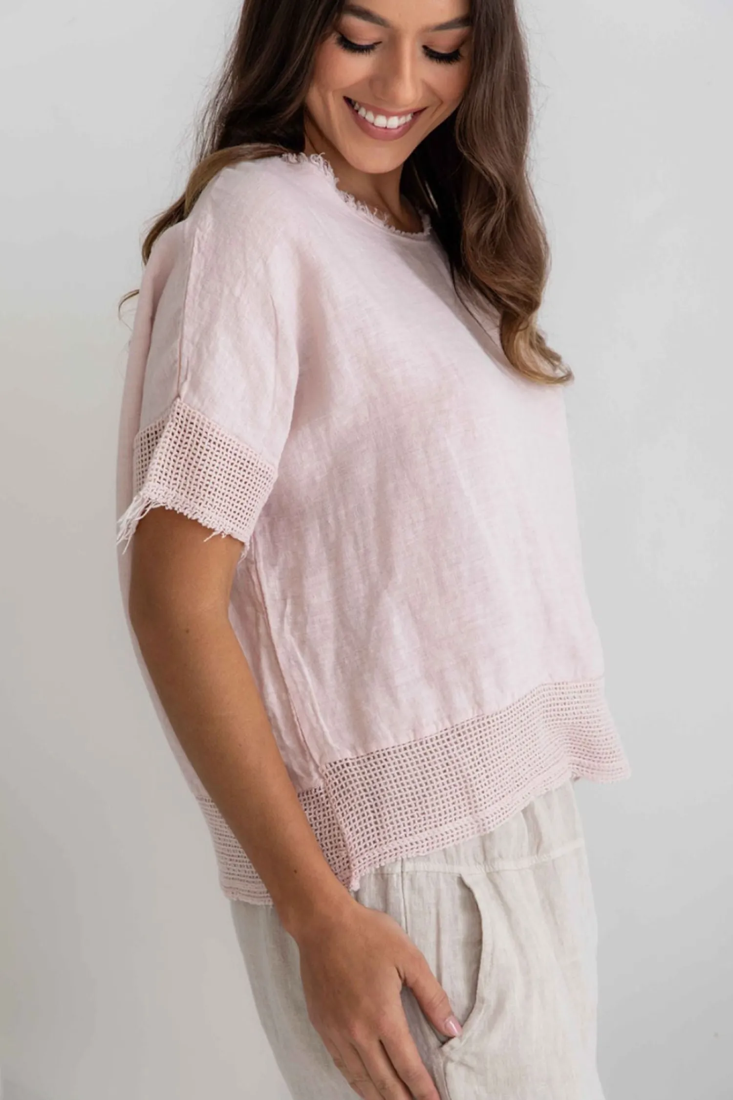 Sale Trenta Top - Blush - IC5 Shirts & Tops