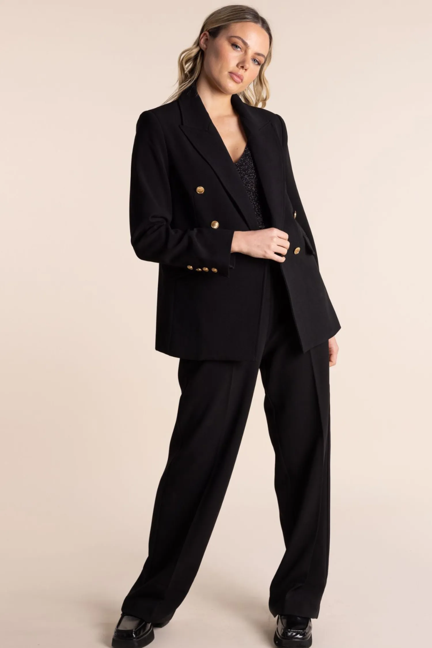Trinity Blazer - Black - TT8 Coats & Jackets