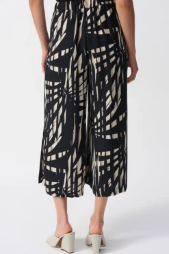 New Tropical Print Culotte Pants - JR31 Ladies Pants