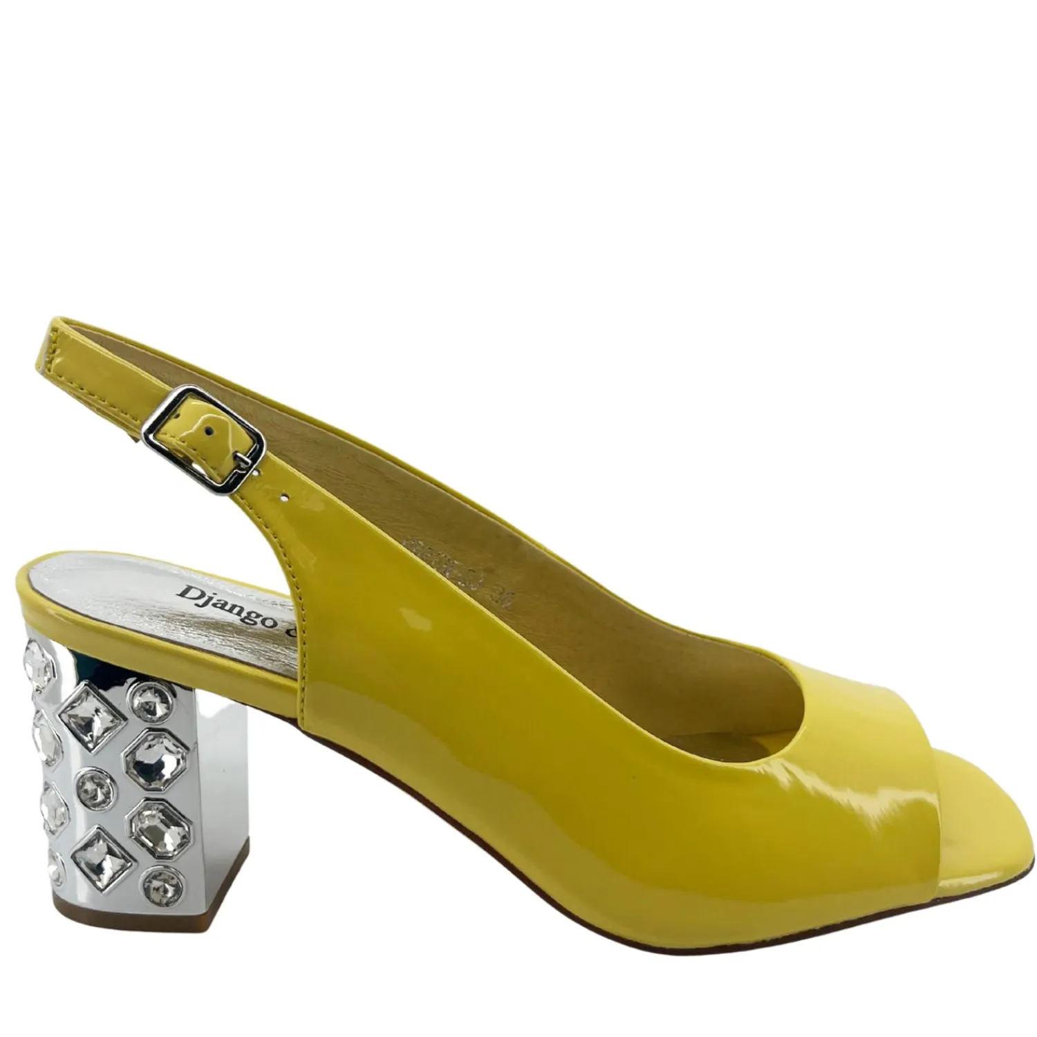 Discount Udeem Heel - Buttercup - DJ45 Heels