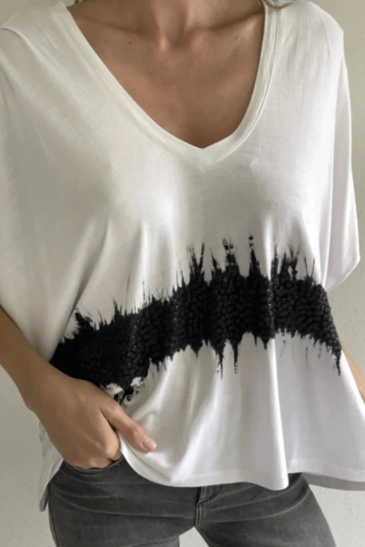 Undone Tee - White - AS5 Shirts & Tops
