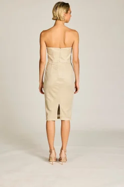 Clearance Venus Dress - Sand - PR5 Weddings & Events|Dresses