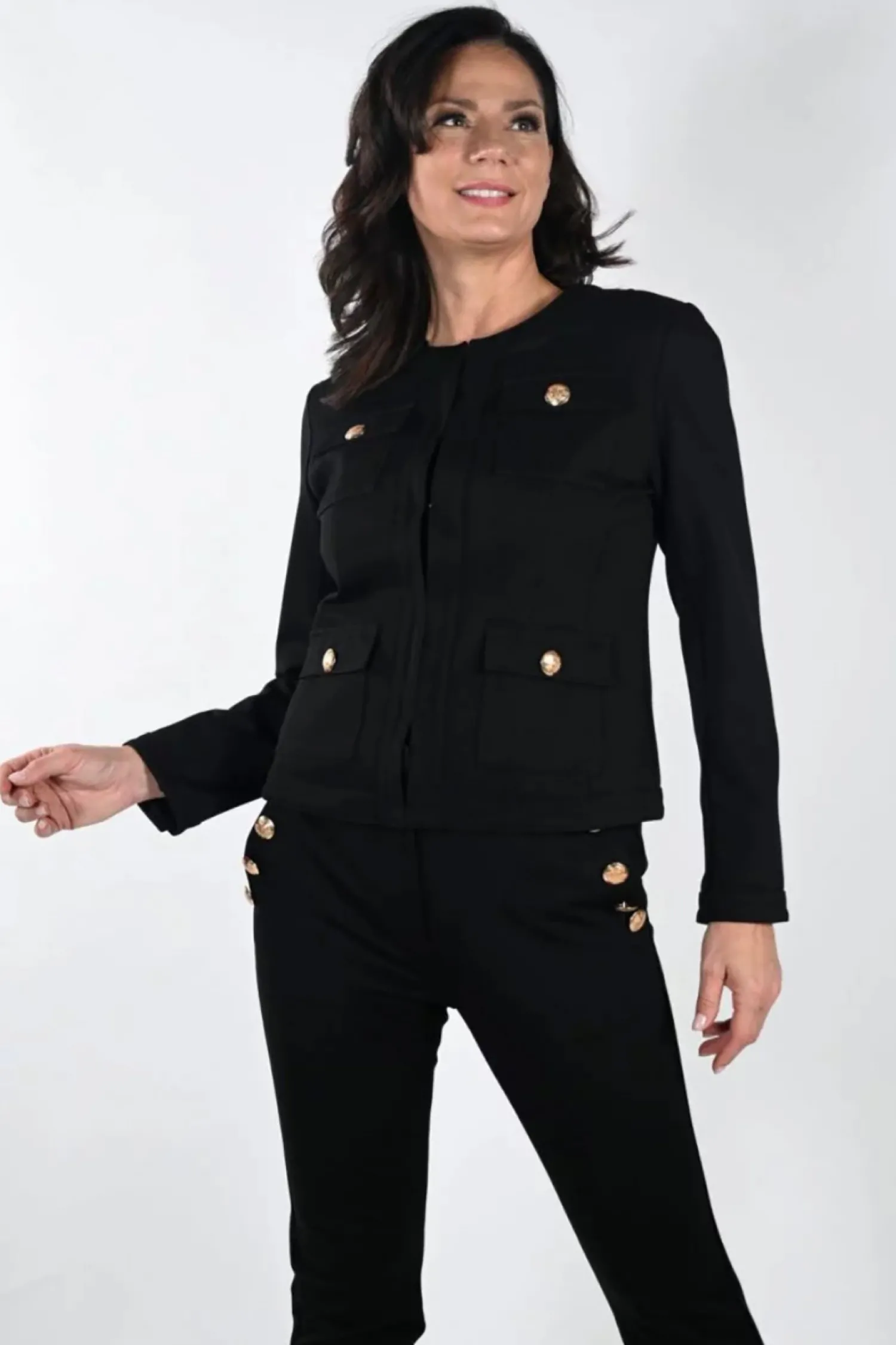 Outlet Vescade Jacket - Black - FL80 Coats & Jackets