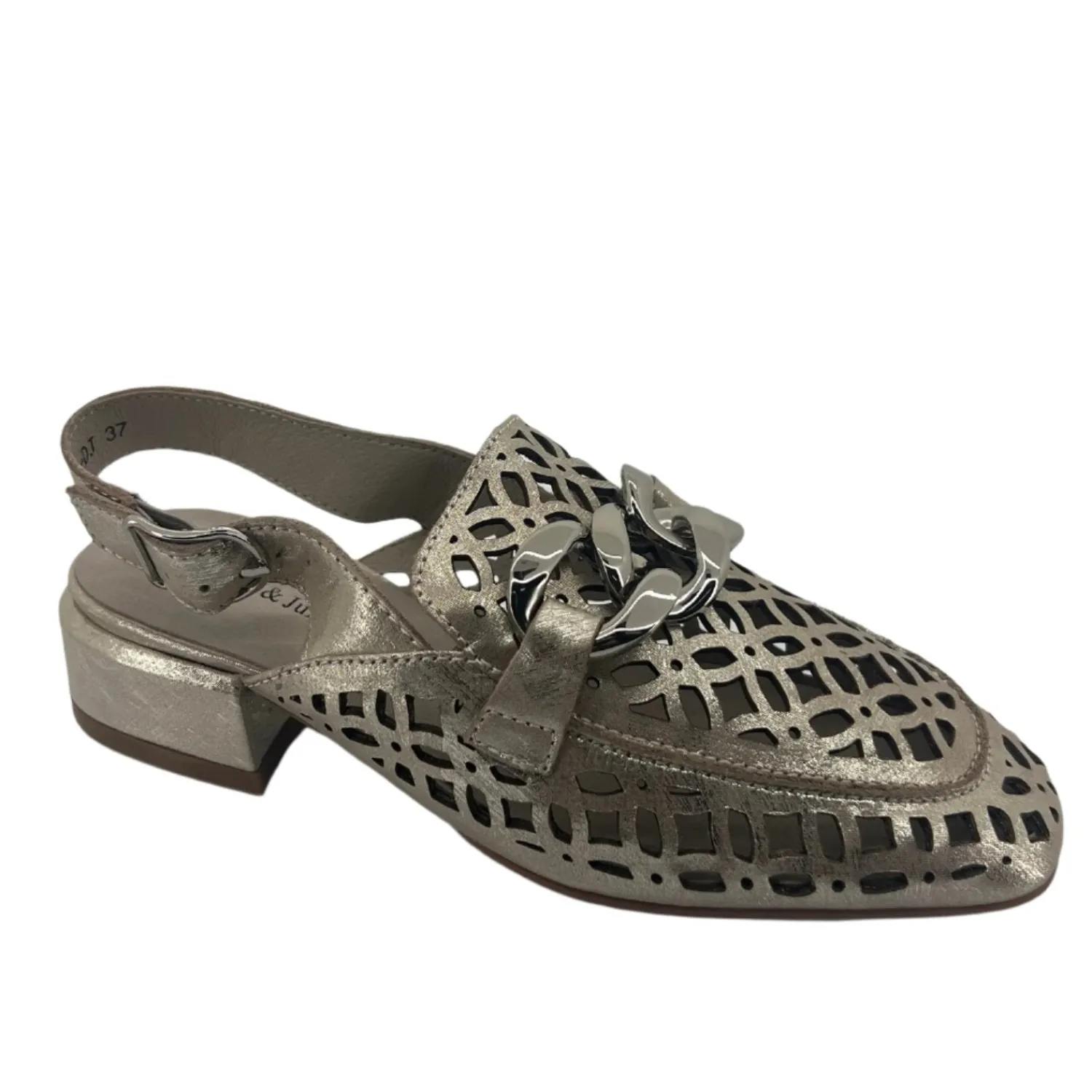 Clearance Vooper Flats - Argento - DJ29 Flats|Sandals