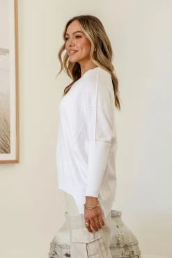 Best Willow Jumper - White - SN6 Jumpers & Knitwear