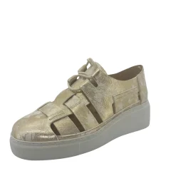 Best Yao Metallic Sneaker - Washed Gold - DJ13 Sneakers