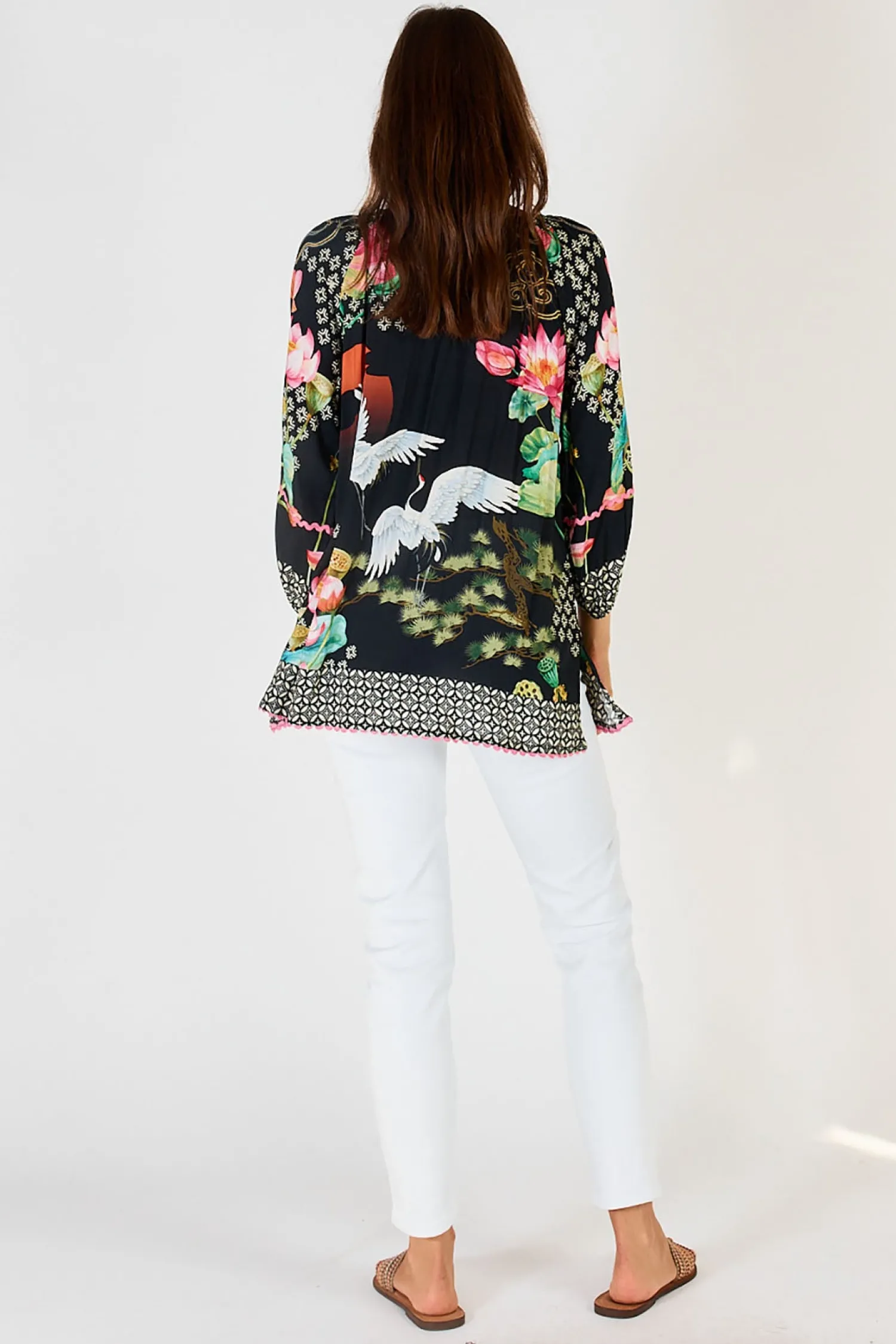 Discount Yoshiko Top - Black - LS5 Shirts & Tops
